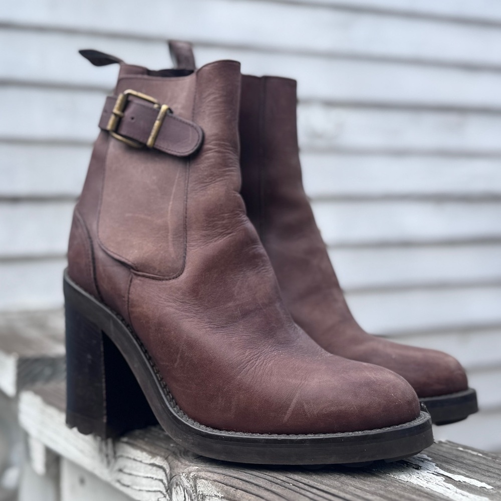 Y2K Freelance NYC moto ankle boots 9